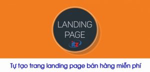 tạo landing page miễn phí