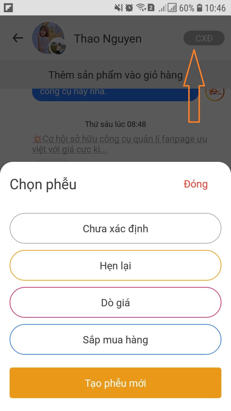 Chon pheu tren app