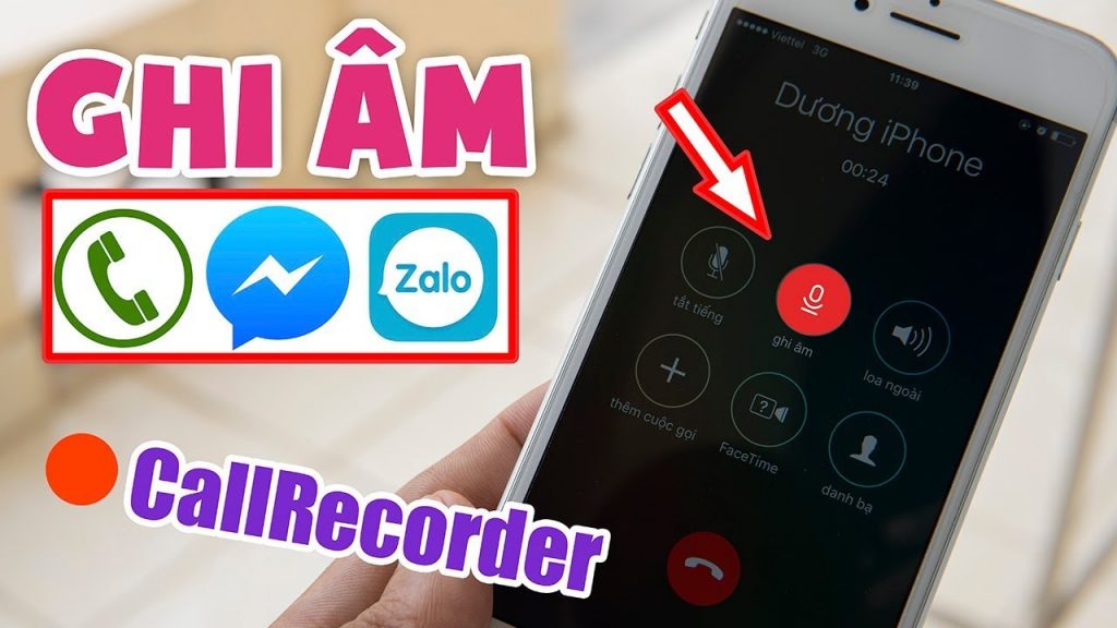 ghi âm cuộc gọi Zalo