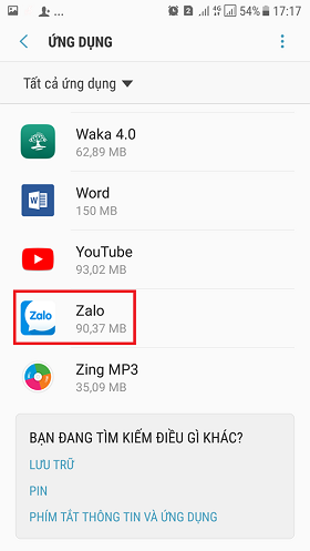 Chỉ dẫn cách sửa lỗi Zalo không gọi được video trên Android