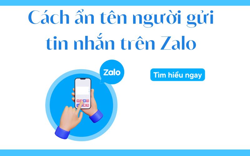 Cách ẩn tin nhắn người gửi trên Zalo/ ATPCare