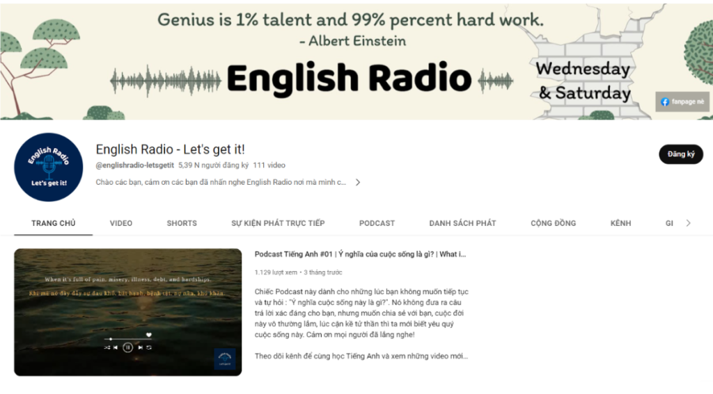 English Radio - Let's get it!