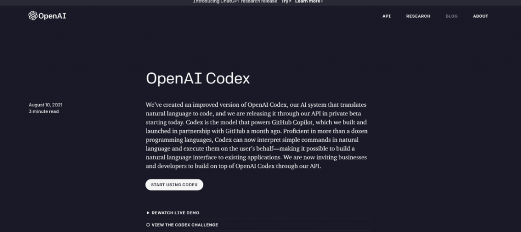 OpenAI Condex