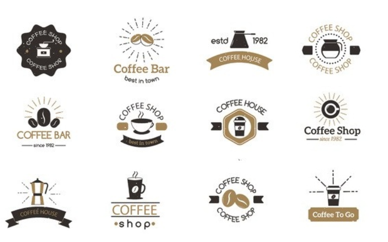 Mẫu logo cà phê 2