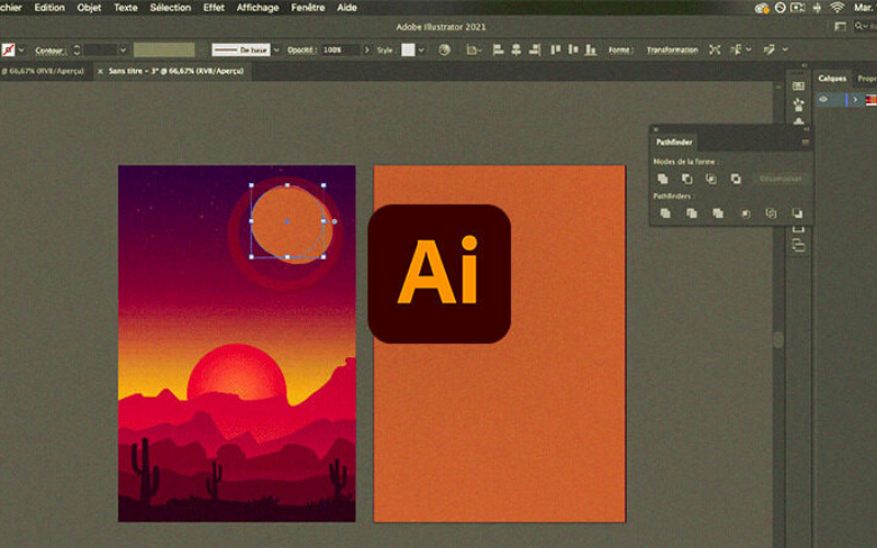 Adobe Illustrator là phần mềm thiết kế poster, vẽ vector chuyên nghiệp (Nguồn: Internet)