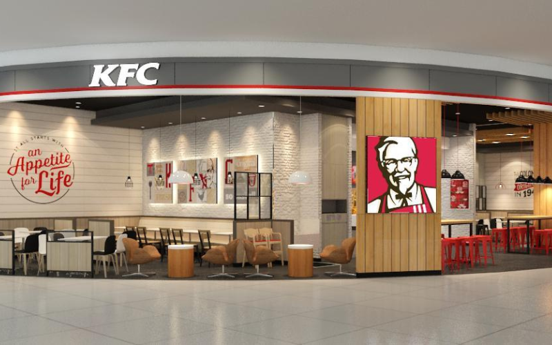 Cửa hàng nhượng quyền của thương hiệu KFC